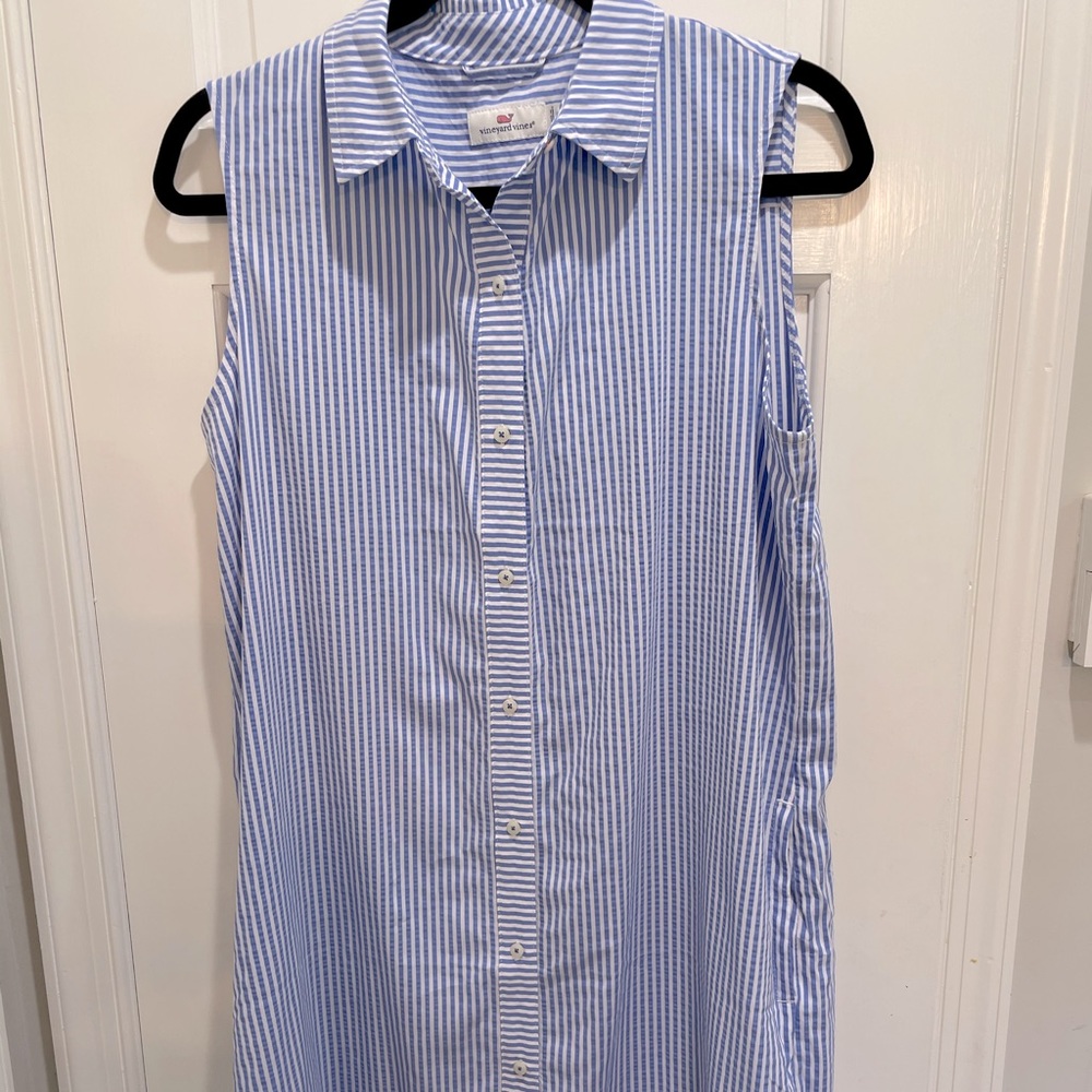 Vineyard vines Margo shirt dress size 10 NWOT